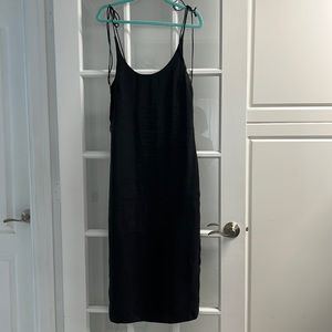 Zara Black Slip Dress